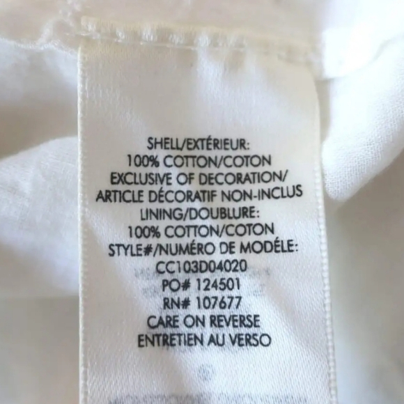 !SOLD! Alice + Olivia Yaz White Guipure Lace Size Large Long Sleeve NEW - Picture 5 of 6